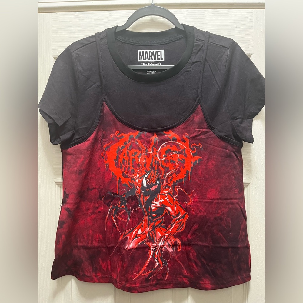 Marvel carnage venom tee. NWOT